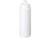 Baseline® Plus grip 750 ml Sportflasche mit Sportdeckel, weiss bedrucken, Art.-Nr. 21068901