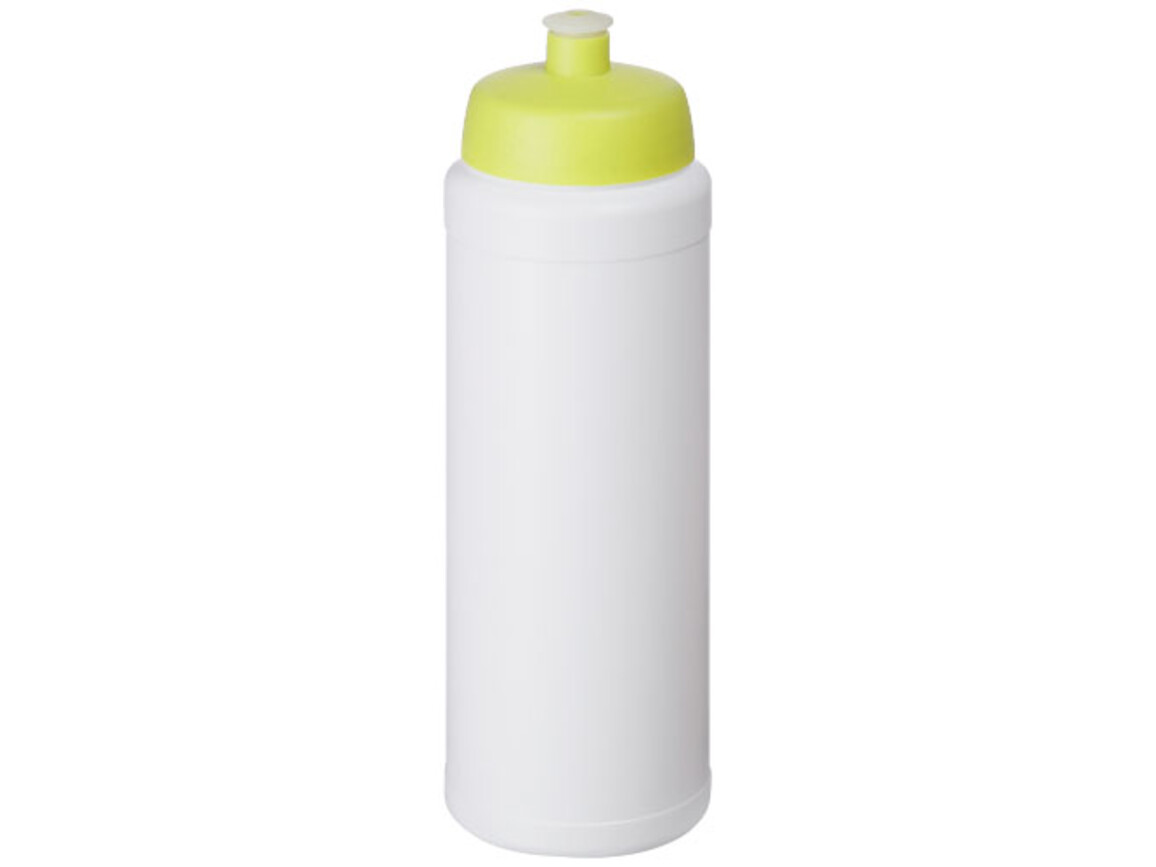 Baseline® Plus 750 ml Flasche mit Sportdeckel, weiss, limone bedrucken, Art.-Nr. 21069004