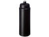 Baseline® Plus 750 ml Flasche mit Sportdeckel, schwarz bedrucken, Art.-Nr. 21069011