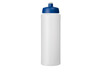 Baseline® Plus 750 ml Flasche mit Sportdeckel, transparent, blau bedrucken, Art.-Nr. 21069017