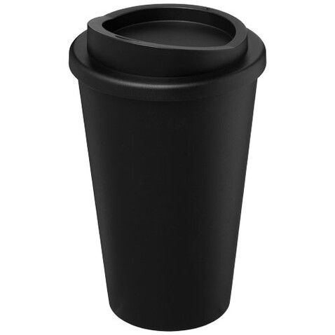 Americano® recycelter isolierter 350 ml Becher, schwarz bedrucken, Art.-Nr. 21069100 Americano® recycelter isolierter 350 ml Becher, schwarz bedrucken, Art.-Nr. 21069100
