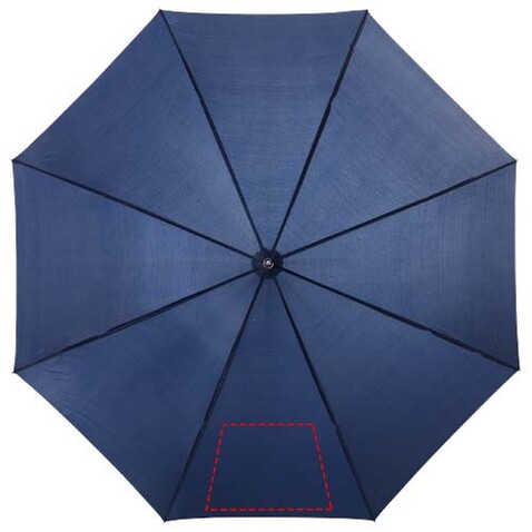 Lisa 23" Automatikregenschirm mit Holzgriff, navy bedrucken, Art.-Nr. 19547898 Lisa 23" Automatikregenschirm mit Holzgriff, navy bedrucken, Art.-Nr. 19547898