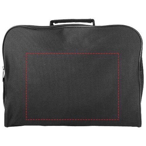 Florida Konferenztasche 7L, schwarz bedrucken, Art.-Nr. 19549540