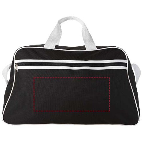San Jose Sporttasche 30L, schwarz, weiss bedrucken, Art.-Nr. 11974000 San Jose Sporttasche 30L, schwarz, weiss bedrucken, Art.-Nr. 11974000