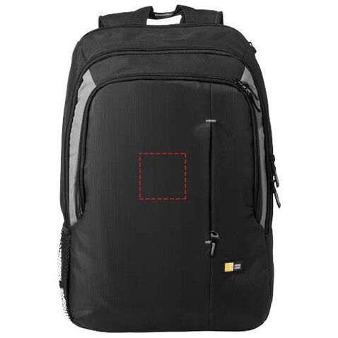 Case Logic 17" Laptoprucksack 25L, schwarz, grau bedrucken, Art.-Nr. 11985500
