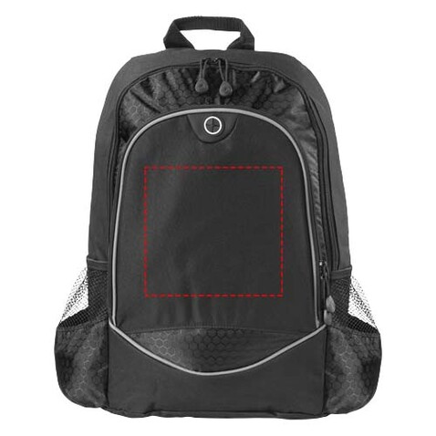 Benton 15" Laptop-Rucksack 15L, schwarz bedrucken, Art.-Nr. 12009300 Benton 15" Laptop-Rucksack 15L, schwarz bedrucken, Art.-Nr. 12009300