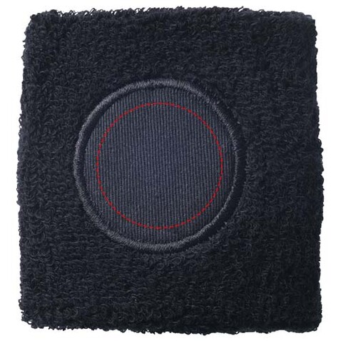 Hyper Performance Schweißarmband, schwarz bedrucken, Art.-Nr. 19547390