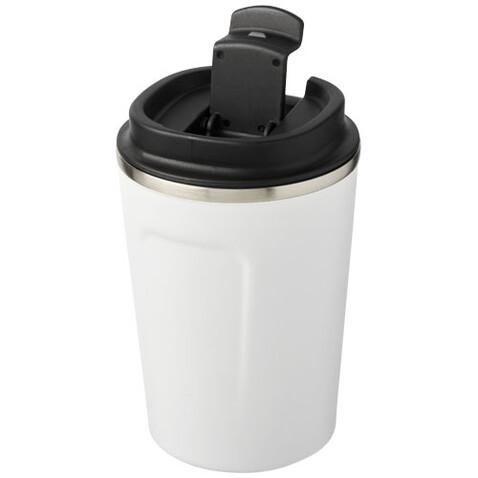 Thor 360 ml auslaufsicherer Kupfer-Vakuum Isolierbecher, weiss bedrucken, Art.-Nr. 10058701 Thor 360 ml auslaufsicherer Kupfer-Vakuum Isolierbecher, weiss bedrucken, Art.-Nr. 10058701
