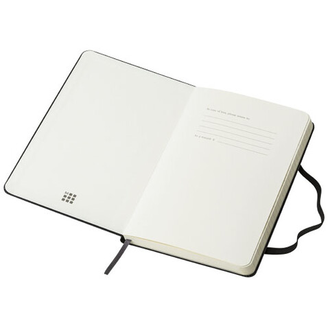 Moleskine Classic Hardcover Notizbuch M – liniert, schwarz bedrucken, Art.-Nr. 10715300 Moleskine Classic Hardcover Notizbuch M – liniert, schwarz bedrucken, Art.-Nr. 10715300