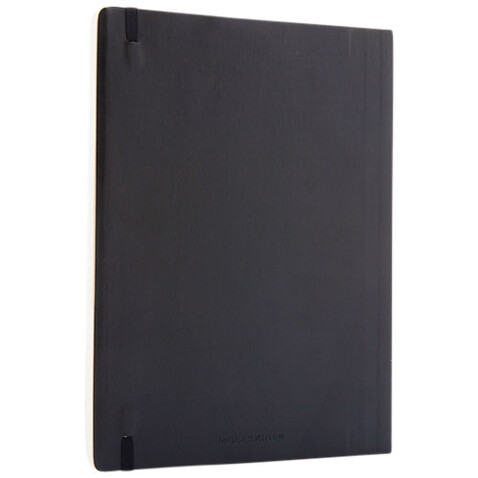 Moleskine Classic Softcover Notizbuch XL – liniert, schwarz bedrucken, Art.-Nr. 10715500