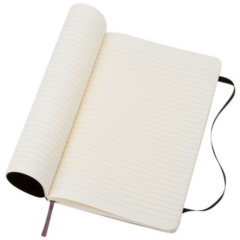 Moleskine Classic Softcover Notizbuch L – liniert, schwarz bedrucken, Art.-Nr. 10715600
