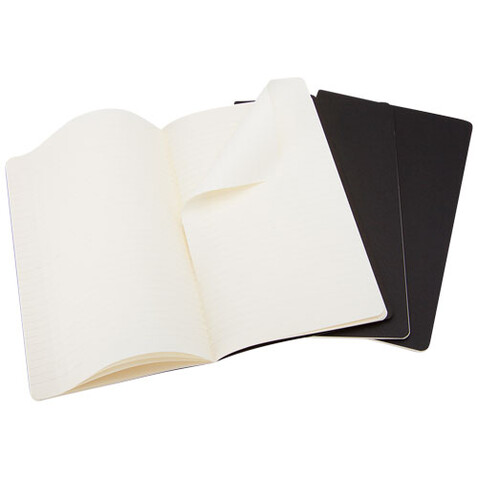 Moleskine Cahier Journal L – liniert, schwarz bedrucken, Art.-Nr. 10715800 Moleskine Cahier Journal L – liniert, schwarz bedrucken, Art.-Nr. 10715800