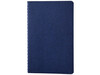 Cahier Journal Taschenformat – liniert, indigoblau bedrucken, Art.-Nr. 10716011
