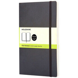 Moleskine Classic Softcover Notizbuch L – blanko, schwarz bedrucken, Art.-Nr. 10716800