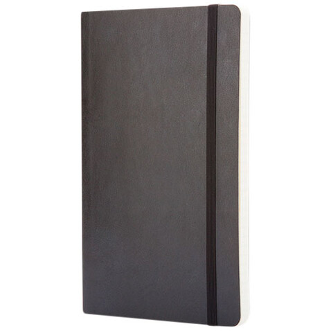 Moleskine Classic Softcover Notizbuch L – kariert, schwarz bedrucken, Art.-Nr. 10717000 Moleskine Classic Softcover Notizbuch L – kariert, schwarz bedrucken, Art.-Nr. 10717000