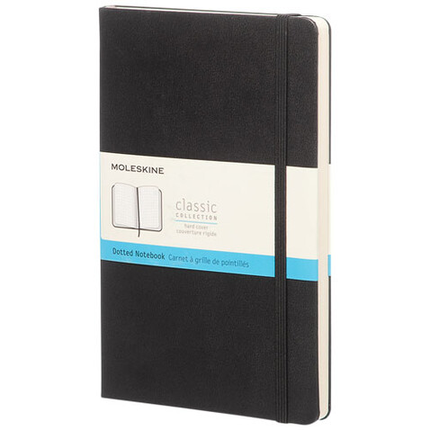 Moleskine Classic Hardcover Notizbuch L – gepunktet, schwarz bedrucken, Art.-Nr. 10717700 Moleskine Classic Hardcover Notizbuch L – gepunktet, schwarz bedrucken, Art.-Nr. 10717700