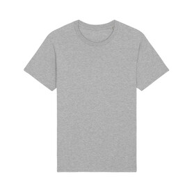 Rocker - Das rundgestrickte Unisex-T-Shirt - Heather Grey - 4XL bedrucken, Art.-Nr. STTU758C2504X