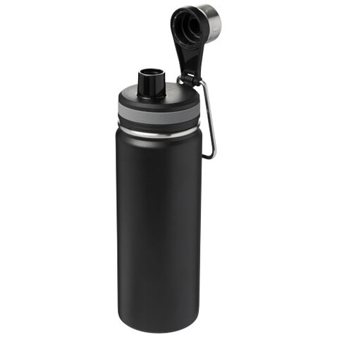 Gessi 590 ml Kupfer-Vakuum Isolierflasche, schwarz bedrucken, Art.-Nr. 10064400 Gessi 590 ml Kupfer-Vakuum Isolierflasche, schwarz bedrucken, Art.-Nr. 10064400