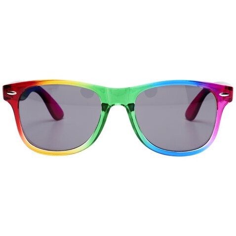 Sun Ray Regenbogen-Sonnenbrille, regenbogenfarben bedrucken, Art.-Nr. 10100400 Sun Ray Regenbogen-Sonnenbrille, regenbogenfarben bedrucken, Art.-Nr. 10100400