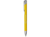 Moneta Soft Touch Druckkugelschreiber, gelb bedrucken, Art.-Nr. 10743707