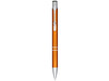 Moneta Druckkugelschreiber aus eloxiertem Aluminium, orange bedrucken, Art.-Nr. 10758305