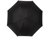 Yoon 23" umkehrbarer Regenschirm, rot, schwarz bedrucken, Art.-Nr. 10940204