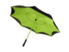 Yoon 23" umkehrbarer Regenschirm, limone, schwarz bedrucken, Art.-Nr. 10940209