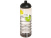 H2O Active® Treble 750 ml Sportflasche mit Kuppeldeckel, charcoal, schwarz bedrucken, Art.-Nr. 21087811
