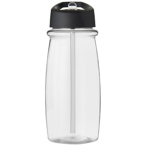 H2O Active® Pulse 600 ml Sportflasche mit Ausgussdeckel, transparent, schwarz bedrucken, Art.-Nr. 21088200 H2O Active® Pulse 600 ml Sportflasche mit Ausgussdeckel, transparent, schwarz bedrucken, Art.-Nr. 21088200