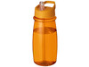 H2O Active® Pulse 600 ml Sportflasche mit Ausgussdeckel, orange bedrucken, Art.-Nr. 21088207