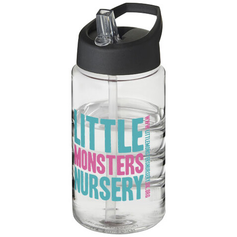 H2O Active® Bop 500 ml Sportflasche mit Ausgussdeckel, transparent, schwarz bedrucken, Art.-Nr. 21088300 H2O Active® Bop 500 ml Sportflasche mit Ausgussdeckel, transparent, schwarz bedrucken, Art.-Nr. 21088300