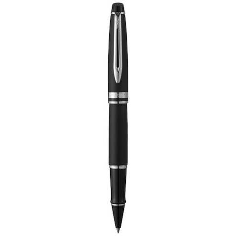 Waterman Expert Tintenroller (schwarze Mine), schwarz, silber bedrucken, Art.-Nr. 10650605 Waterman Expert Tintenroller (schwarze Mine), schwarz, silber bedrucken, Art.-Nr. 10650605