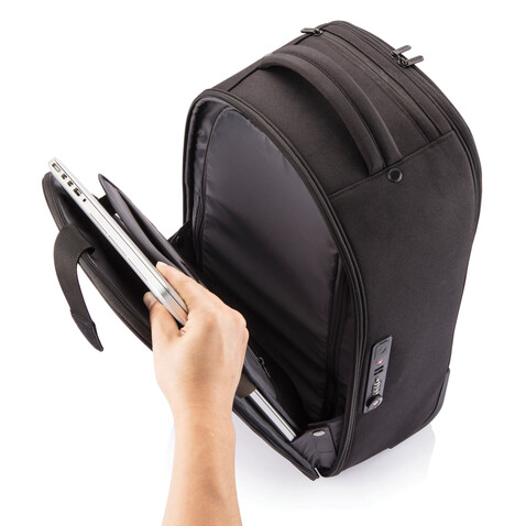 Bobby Rucksack Trolley anthrazit, grau bedrucken, Art.-Nr. P705.771