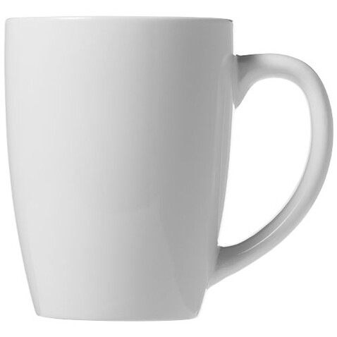 Bogota 350 ml Keramiktasse, weiss bedrucken, Art.-Nr. 10036600 Bogota 350 ml Keramiktasse, weiss bedrucken, Art.-Nr. 10036600