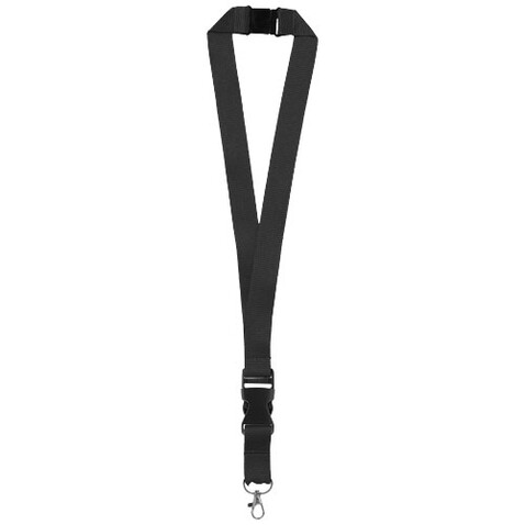 Yogi Lanyard mit Sicherheitsverschluss, schwarz bedrucken, Art.-Nr. 19544348 Yogi Lanyard mit Sicherheitsverschluss, schwarz bedrucken, Art.-Nr. 19544348