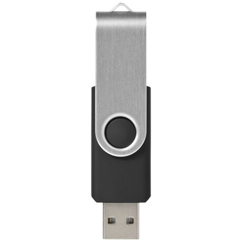 Rotate-Basic 2 GB USB-Stick, schwarz, silber bedrucken, Art.-Nr. 12350400 Rotate-Basic 2 GB USB-Stick, schwarz, silber bedrucken, Art.-Nr. 12350400