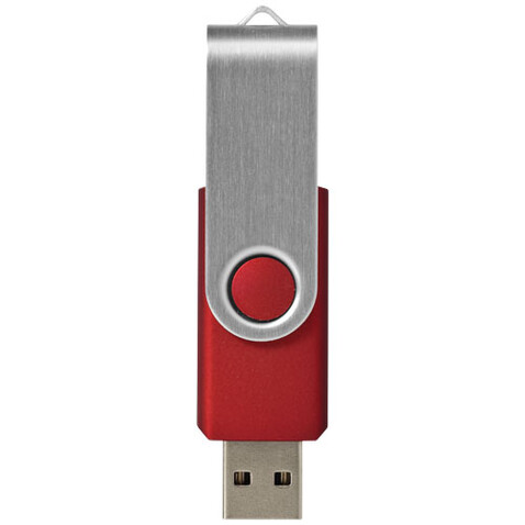 Rotate-Basic 2 GB USB-Stick, rot, silber bedrucken, Art.-Nr. 12350403 Rotate-Basic 2 GB USB-Stick, rot, silber bedrucken, Art.-Nr. 12350403