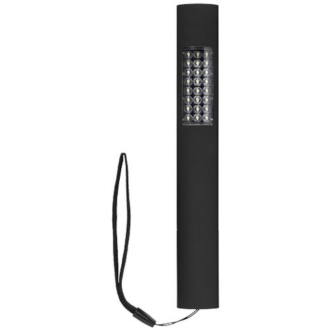 Lutz Magnet Taschenlampe mit 28 LEDs, schwarz bedrucken, Art.-Nr. 13402700 Lutz Magnet Taschenlampe mit 28 LEDs, schwarz bedrucken, Art.-Nr. 13402700