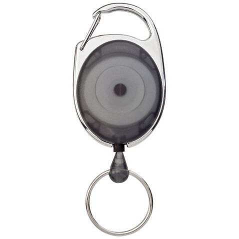 Gerlos Schlüsselkette mit Rollerclip, schwarz bedrucken, Art.-Nr. 10210403 Gerlos Schlüsselkette mit Rollerclip, schwarz bedrucken, Art.-Nr. 10210403
