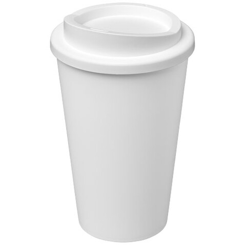 Americano® Pure 350 ml Isolierbecher, antimikrobiell, weiss bedrucken, Art.-Nr. 21016601