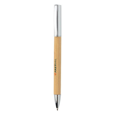 Moderner Bambus-Stift braun bedrucken, Art.-Nr. P610.589 Moderner Bambus-Stift braun bedrucken, Art.-Nr. P610.589
