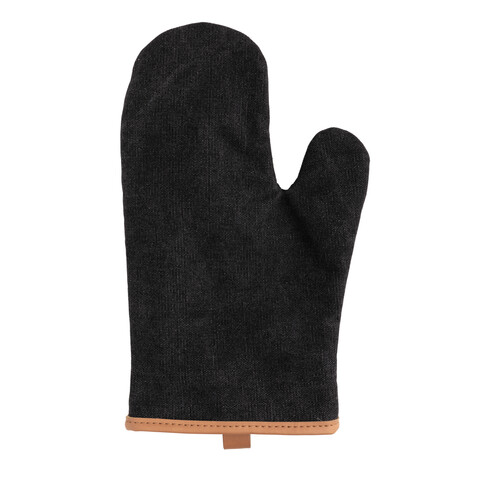 Deluxe Canvas Ofenhandschuh schwarz bedrucken, Art.-Nr. P262.831 Deluxe Canvas Ofenhandschuh schwarz bedrucken, Art.-Nr. P262.831