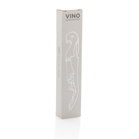 Vino Kellnermesser schwarz bedrucken, Art.-Nr. P911.051