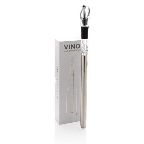 Vino Weinkühler-Stab silber bedrucken, Art.-Nr. P911.062