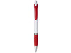 Turbo Kugelschreiber mit weißem Schaft, weiss, rot bedrucken, Art.-Nr. 10736103