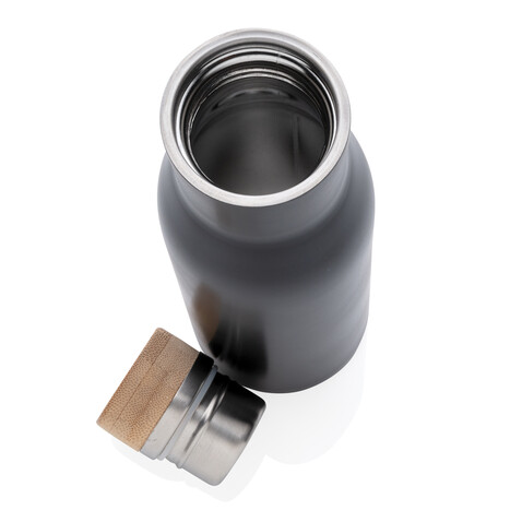 Clima auslaufsichere Vakuum-Flasche schwarz bedrucken, Art.-Nr. P436.611 Clima auslaufsichere Vakuum-Flasche schwarz bedrucken, Art.-Nr. P436.611