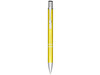 Moneta Druckkugelschreiber aus eloxierterm Aluminium, gelb bedrucken, Art.-Nr. 10716307
