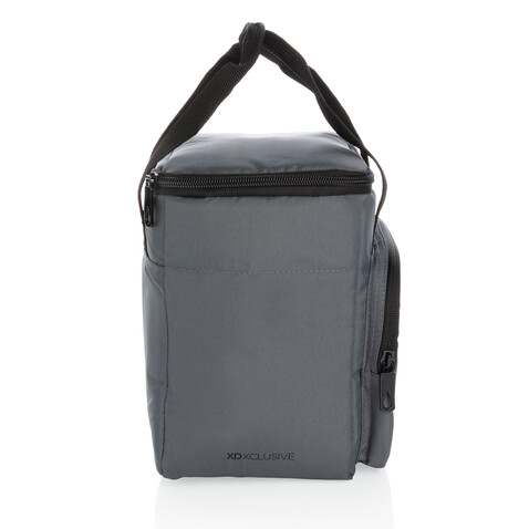 Impact AWARE™ RPET Kühltasche anthrazit bedrucken, Art.-Nr. P422.302 Impact AWARE™ RPET Kühltasche anthrazit bedrucken, Art.-Nr. P422.302