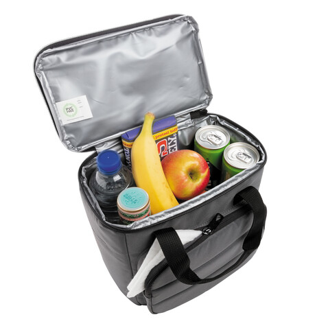 Impact AWARE™ RPET Kühltasche anthrazit bedrucken, Art.-Nr. P422.302 Impact AWARE™ RPET Kühltasche anthrazit bedrucken, Art.-Nr. P422.302
