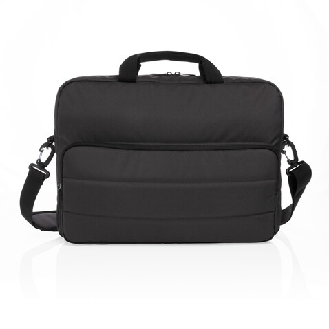 Impact AWARE™ RPET 15,6" Laptop-Tasche schwarz bedrucken, Art.-Nr. P730.041 Impact AWARE™ RPET 15,6" Laptop-Tasche schwarz bedrucken, Art.-Nr. P730.041